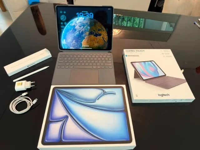 Ipad Air 13 M2, 6a geraçao, wifi , cellular 512gb - Azul