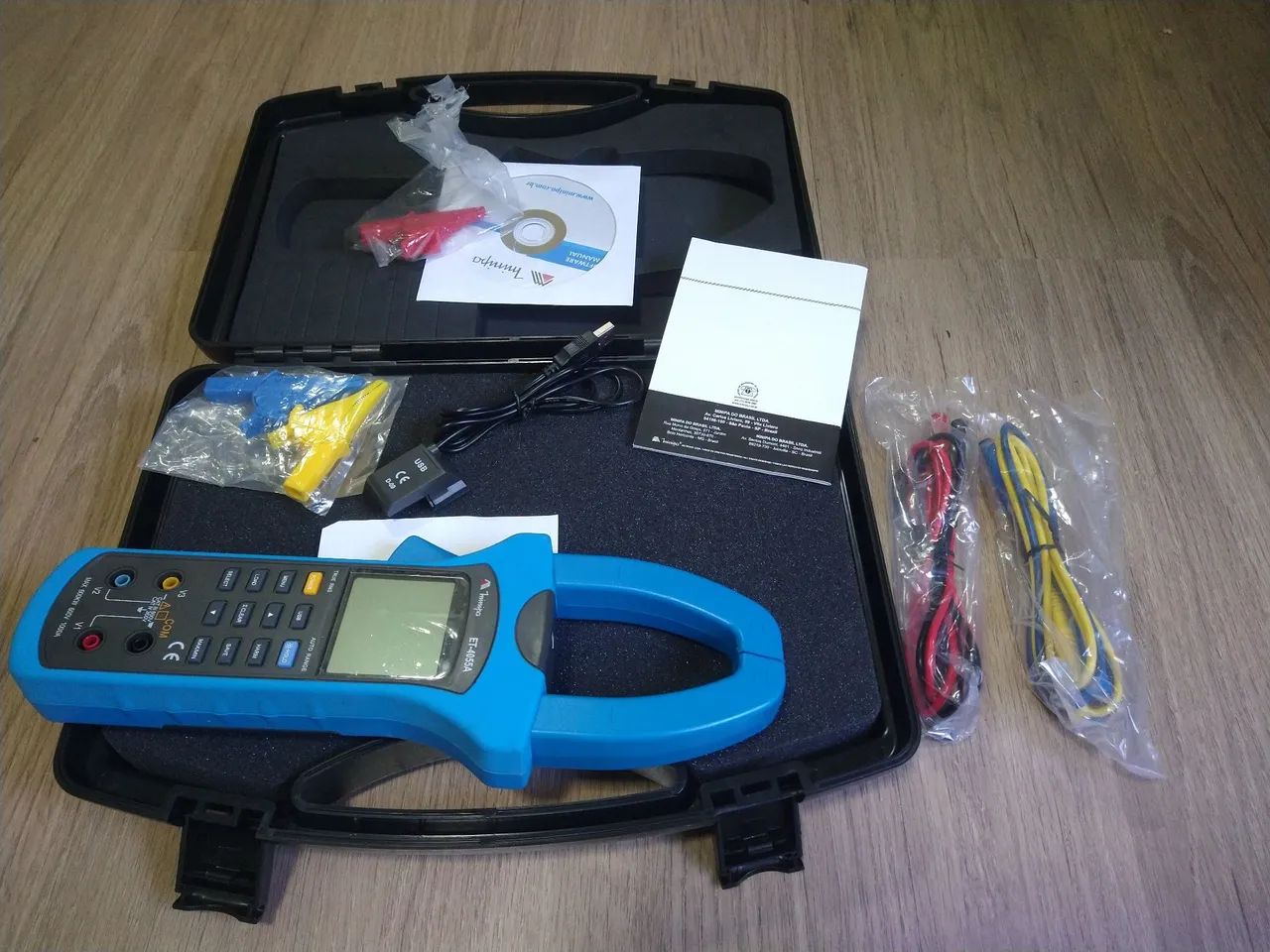 Alicate Wattímetro com Data Logger Minipa ET-4055A - Foto 2