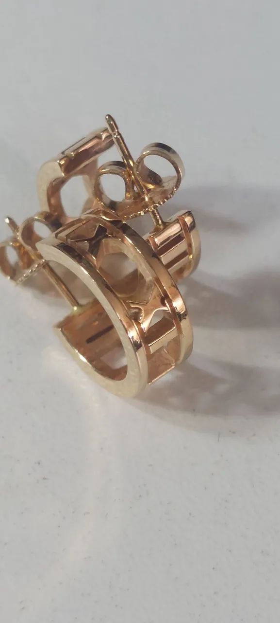 Brinco ouro rose tiffaniy  - Foto 3