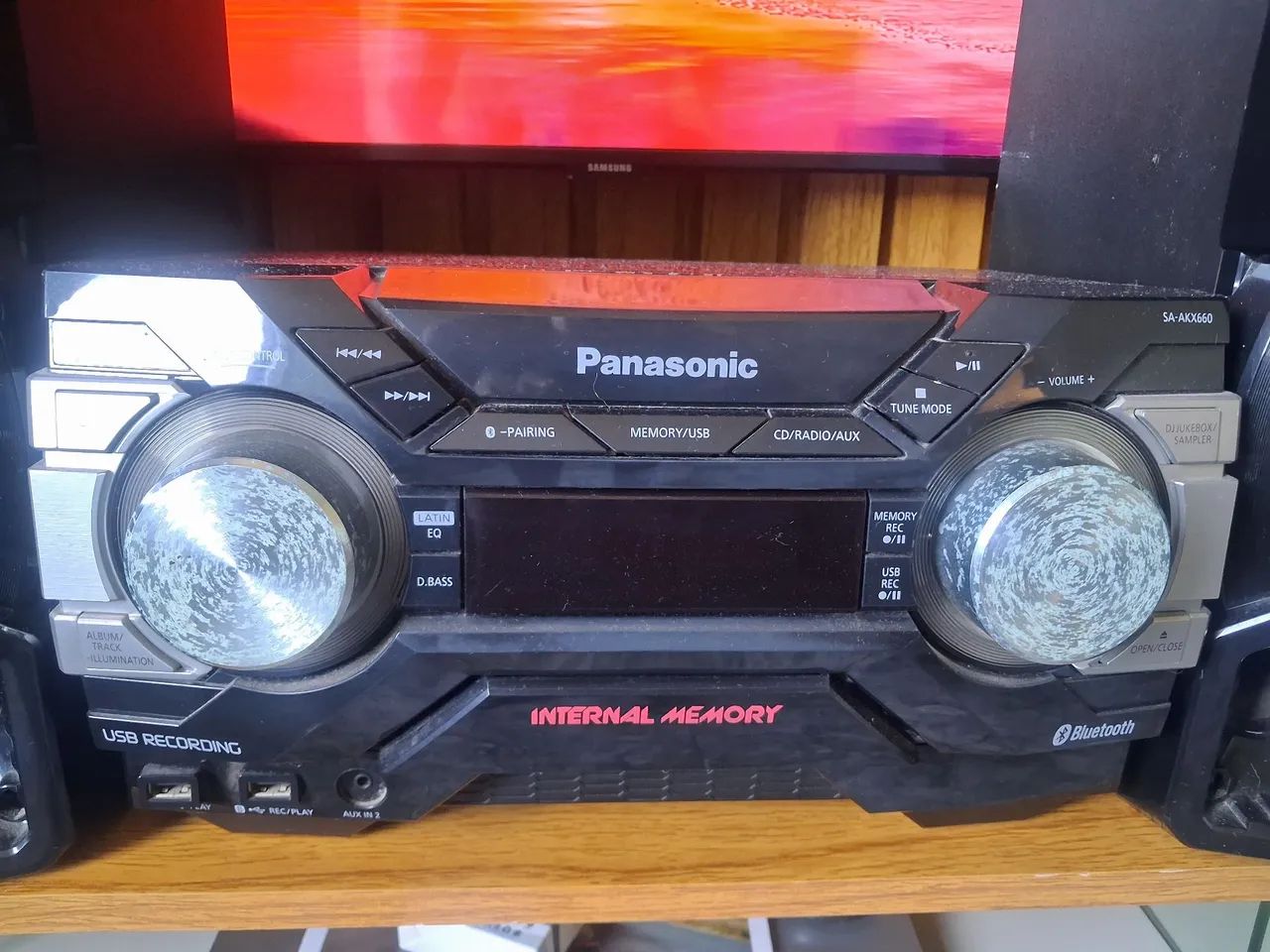 CAIXA DE SOM DA PANASONIC - Foto 2