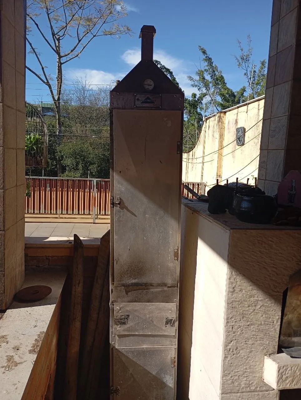 Defumador de carnes 