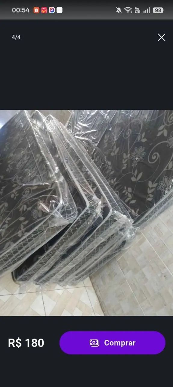COLCHÃO DE SOLTEIRO D23 DIRETO DA FÁBRICA  - Foto 3