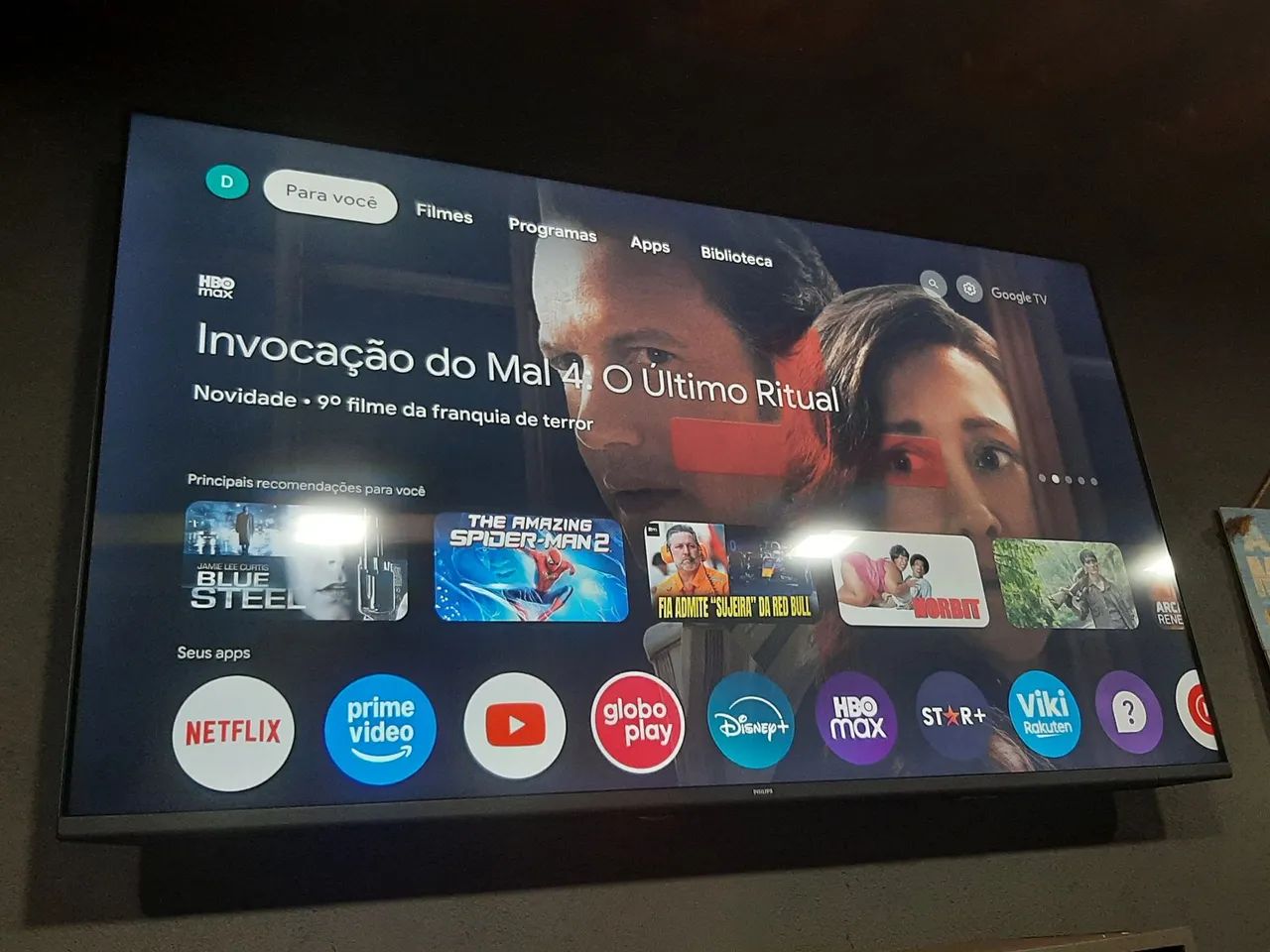 Título: Smart TV Philips 65" 4K Google TV  - Foto 2