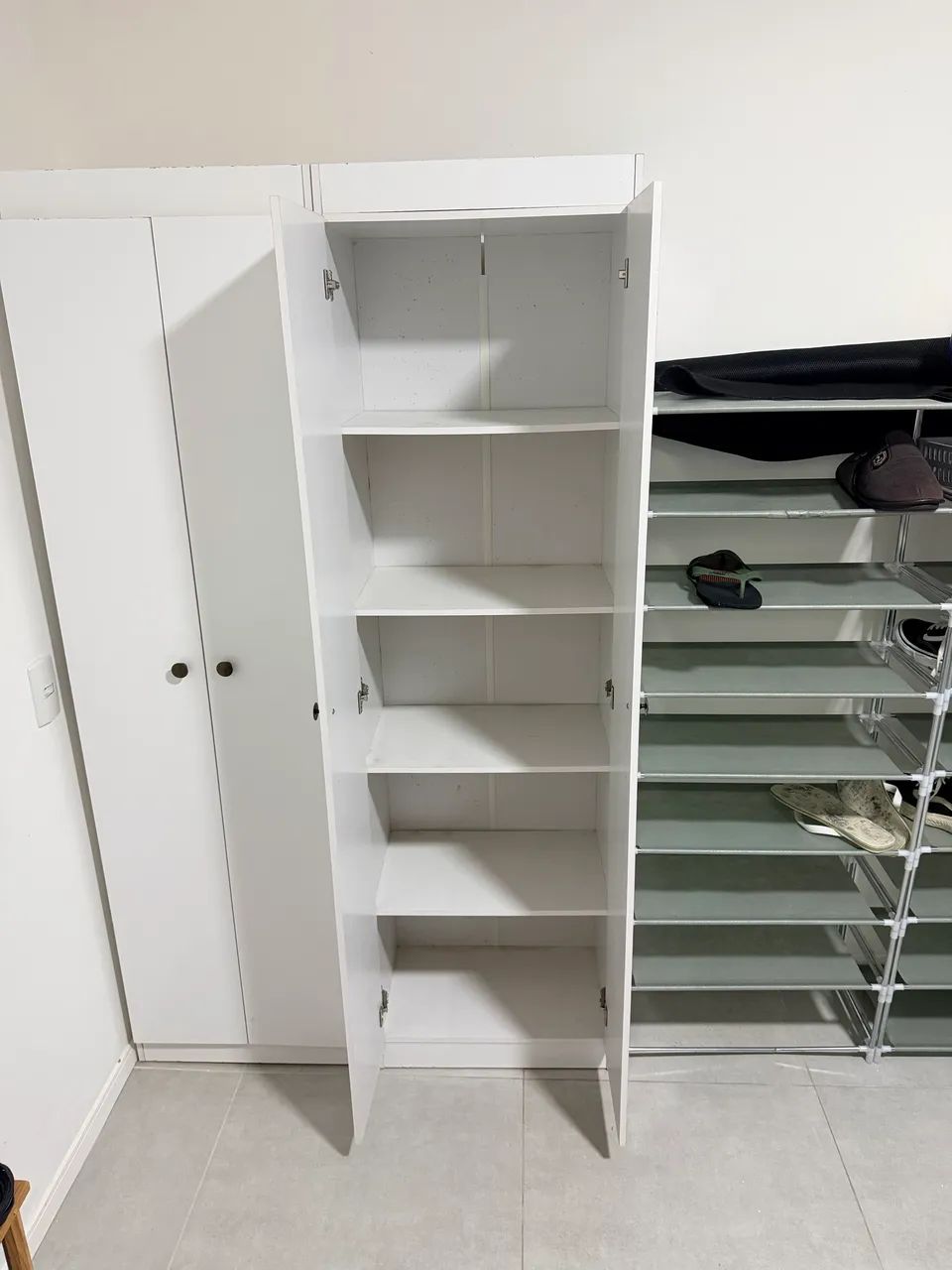 2 Armários Multiuso 2 Portas - Foto 4