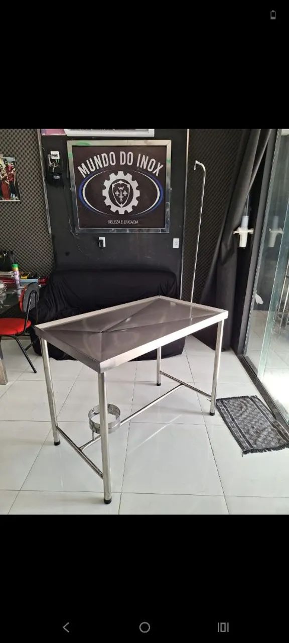 Mesa veterinária em aço inox  - Foto 2