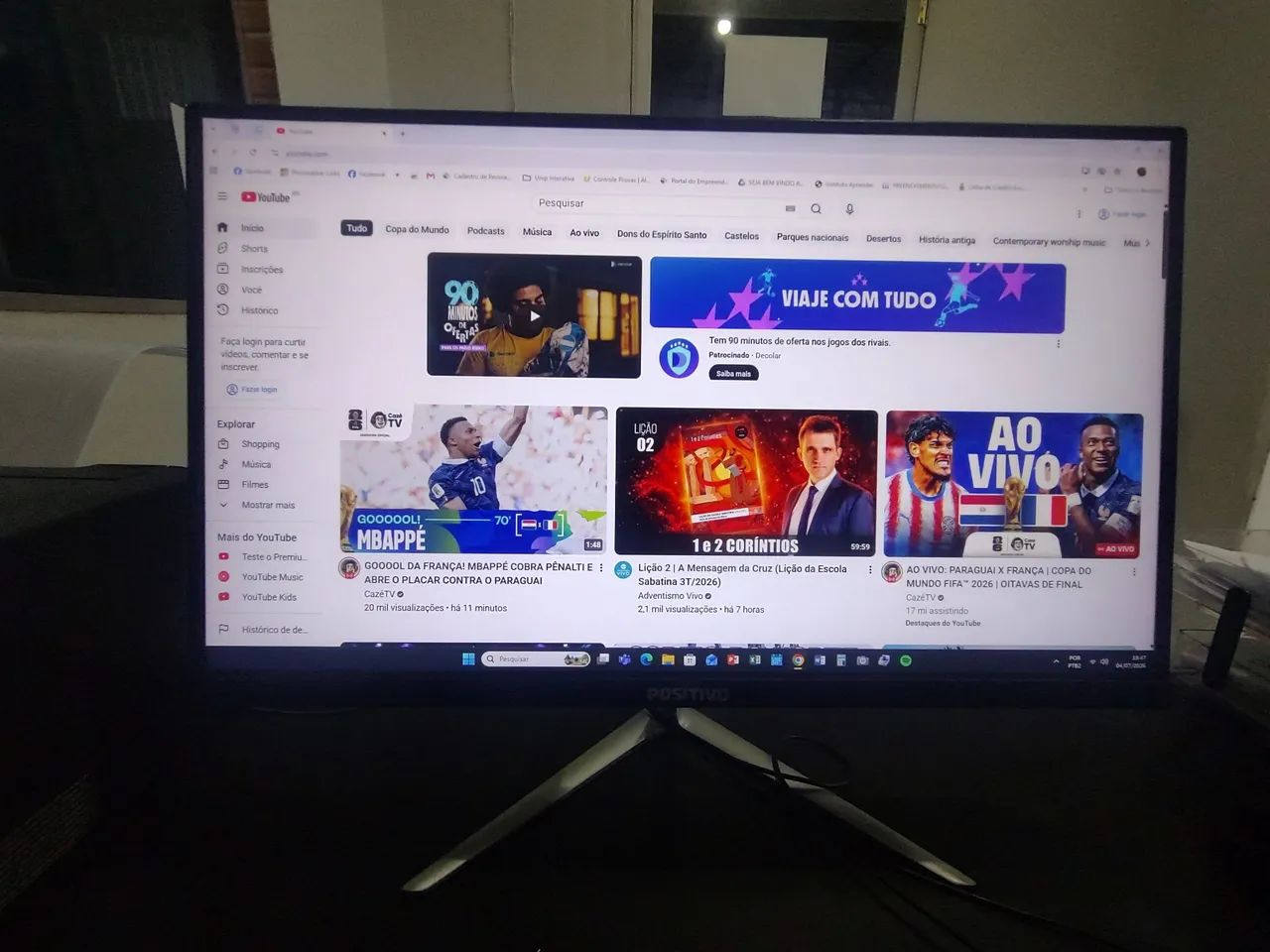 Computador  All in One Positivo Union C4500A-21 - Foto 4
