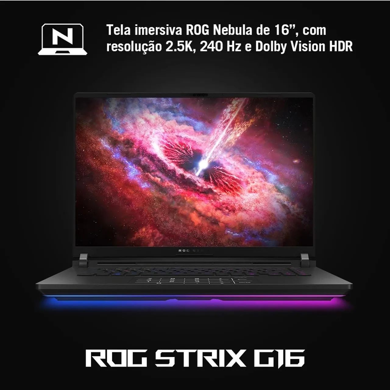 Notebook Gamer ASUS ROG Strix G16 ? - Foto 4