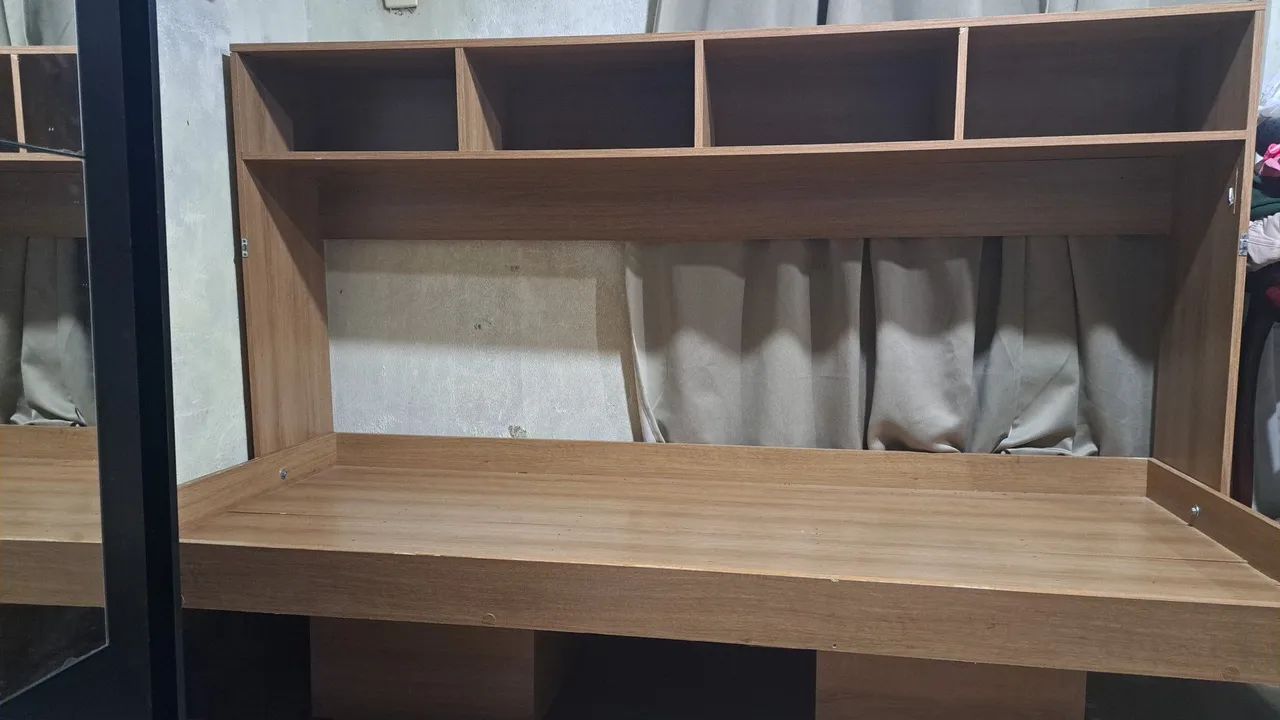 Cama de solteiro dobrável/retrátil + colchão - Foto 2