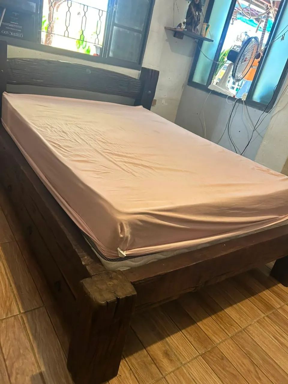 cama madeira maciça  - Foto 2