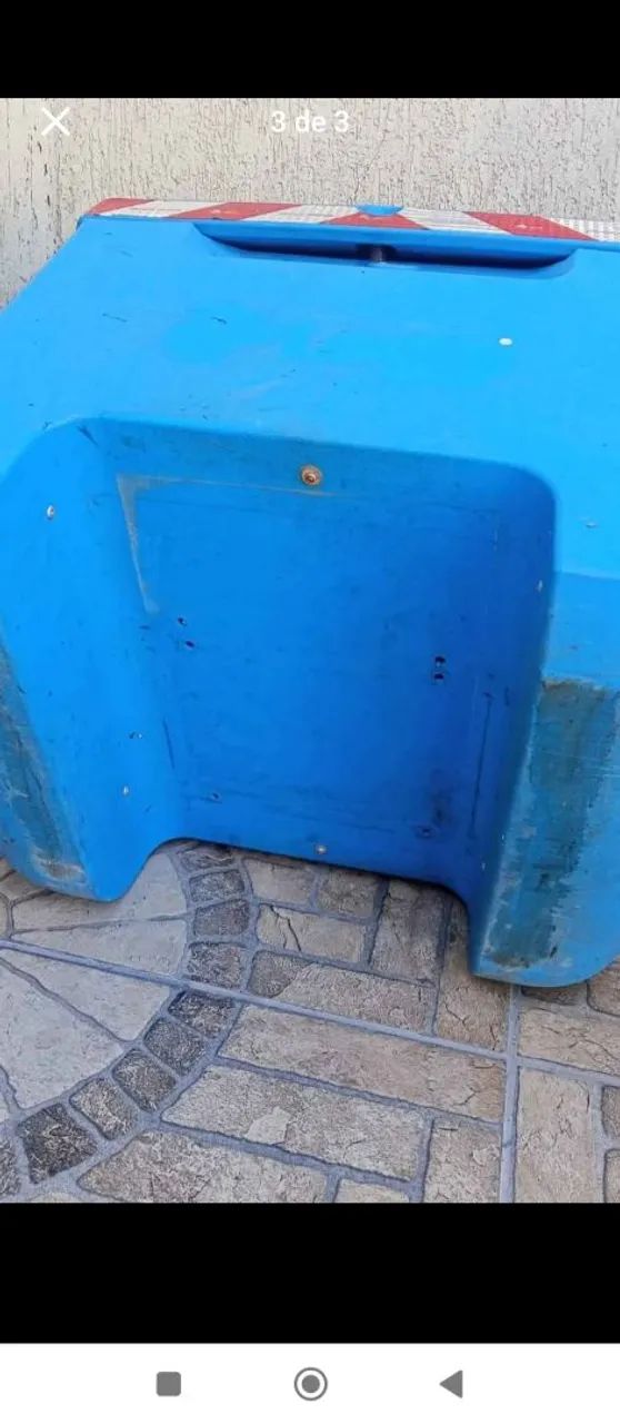 Caixa para moto tamanho grande - Foto 3