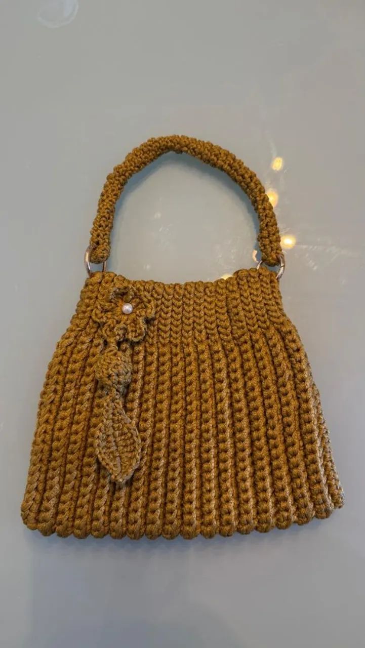 Bolsa crochê 