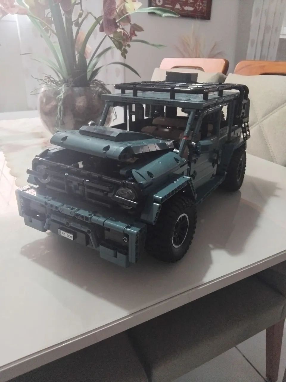 Lego Jeep Defender bloco de construção. - Foto 3