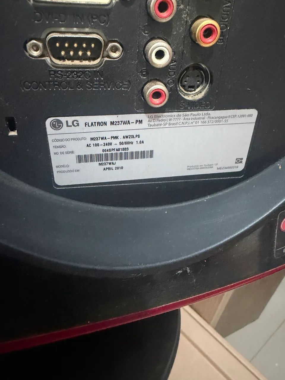Monitor-TV LG 23? funcionando + Samsung 24? para conserto - Foto 2