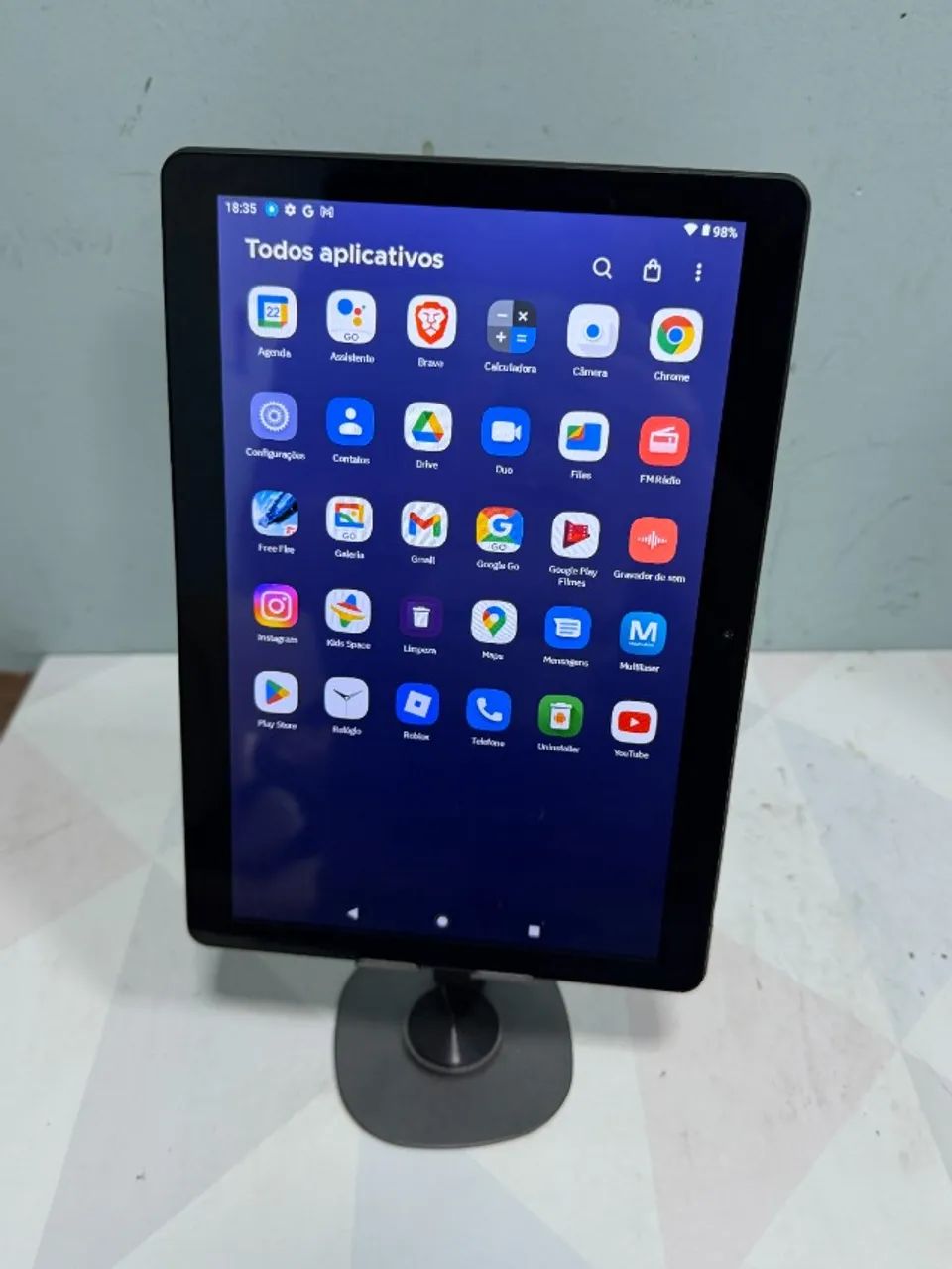 Tablet Multilaser M10 4G 32GB com Capinha - Foto 3