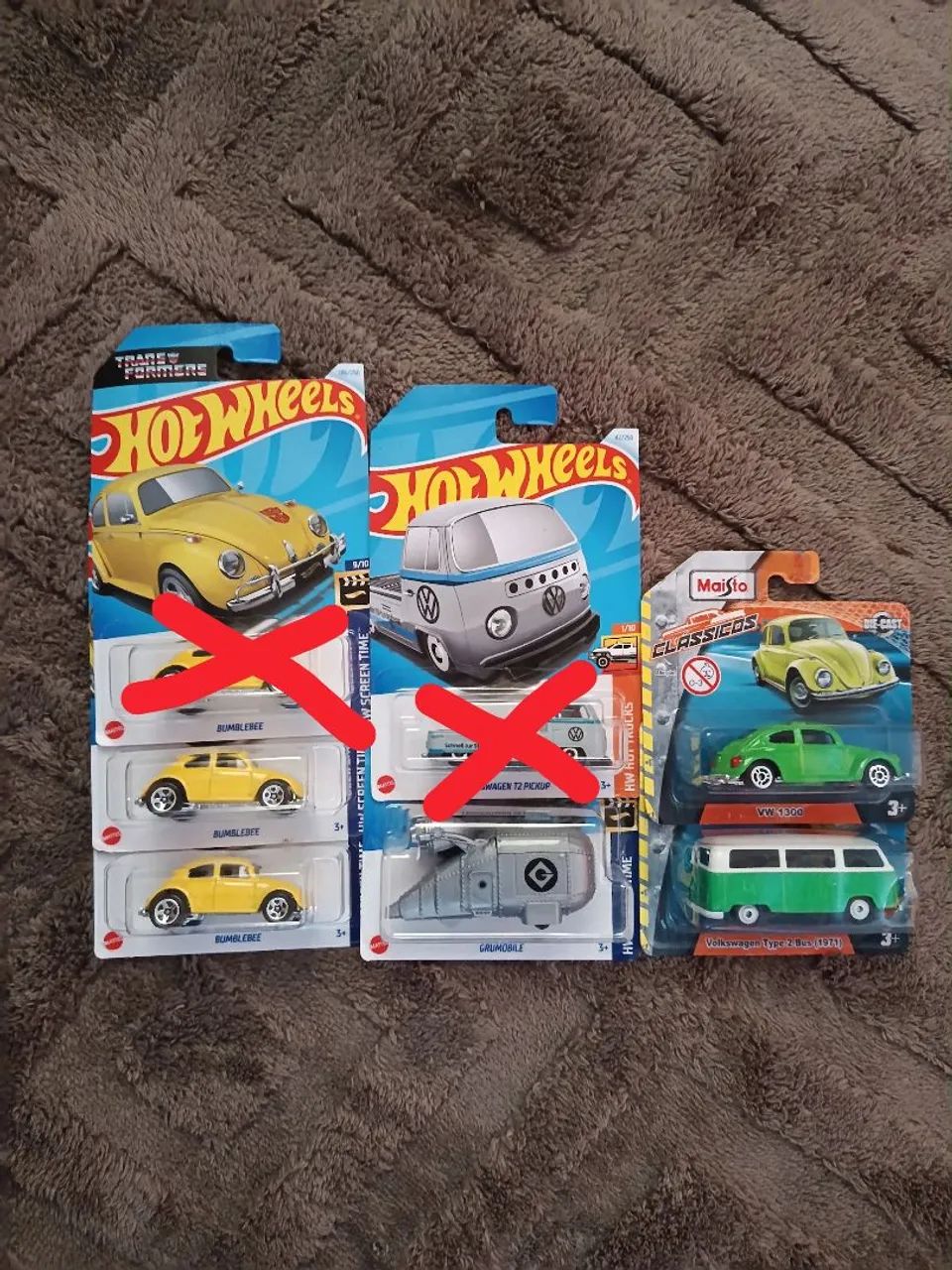 3 HOTWHEELS 2 MAISTO 