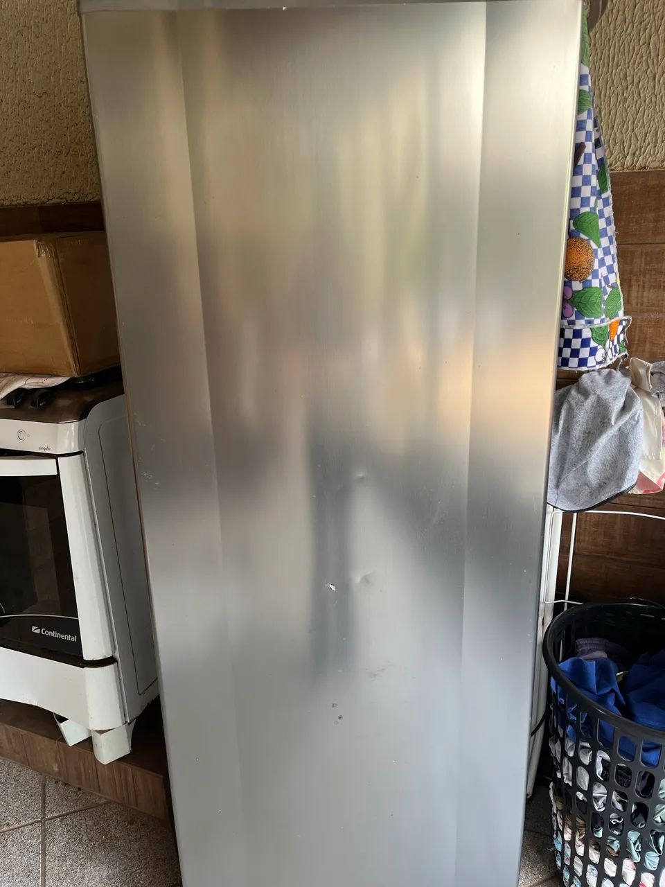 Geladeira inox
