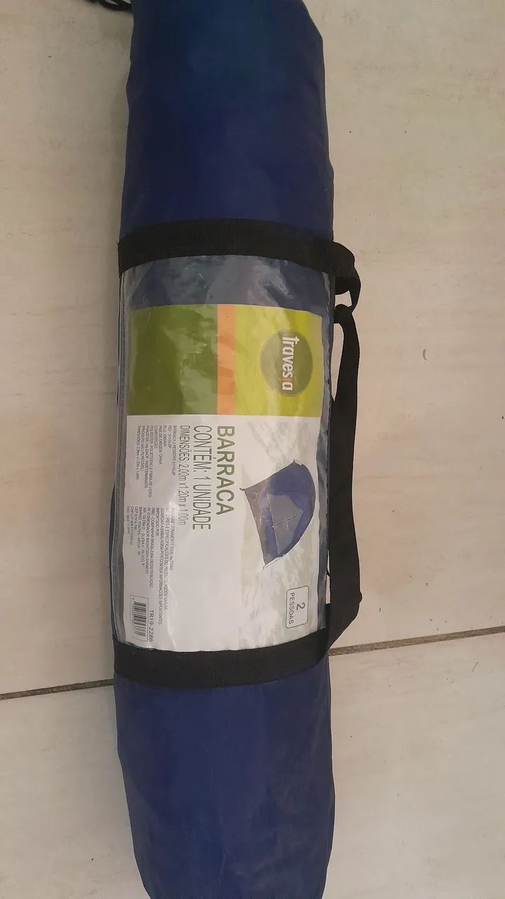 Barraca e outros itens Camping 