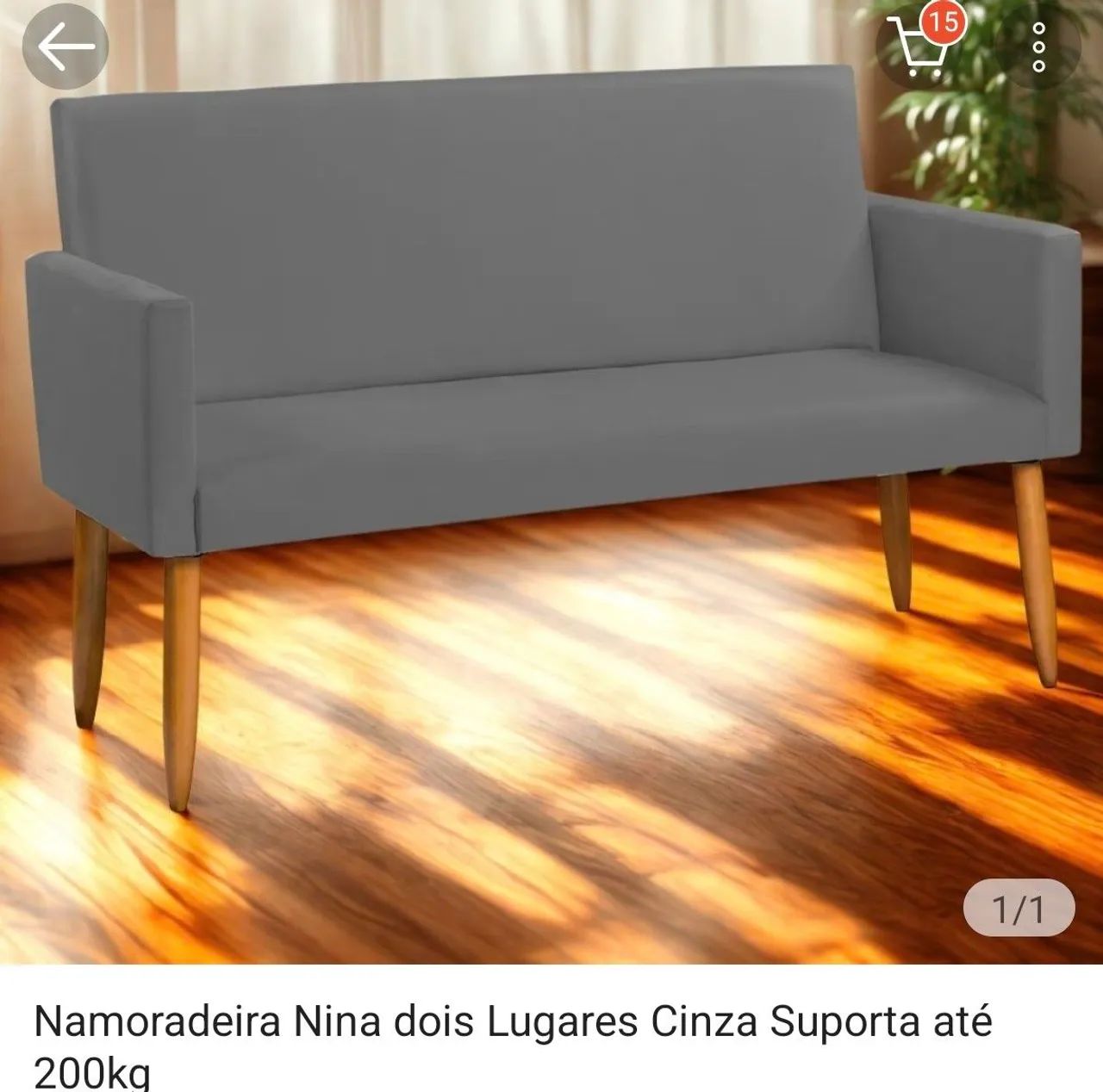Sofá (namoradeira) - Foto 2