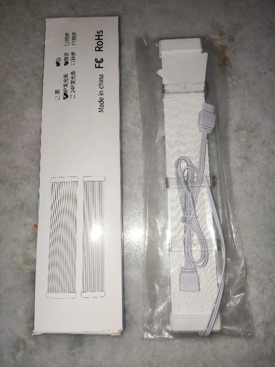 Cabo Strimer Extensor ARGB LED 8 Pinos - Gamer 5V Asynchronous Premium - Foto 2