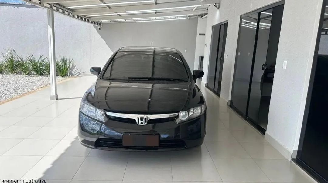 Honda Civic 1.8 LXS 16V FLEX 4P AUTOMÁTICO 2008