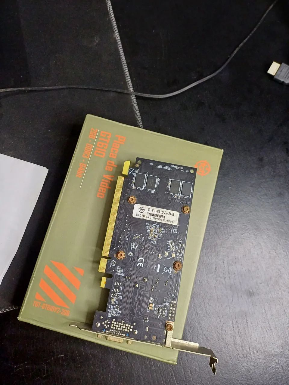 VENDO PLACA DE VÍDEO SEMI NOVA  - Foto 3