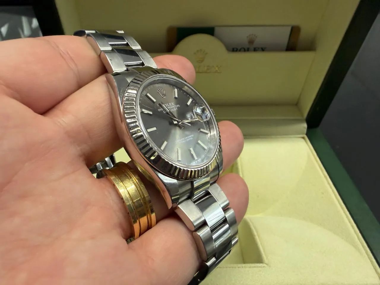 ROLEX DATEJUST 41mm 2019 COMPLETO - Foto 5