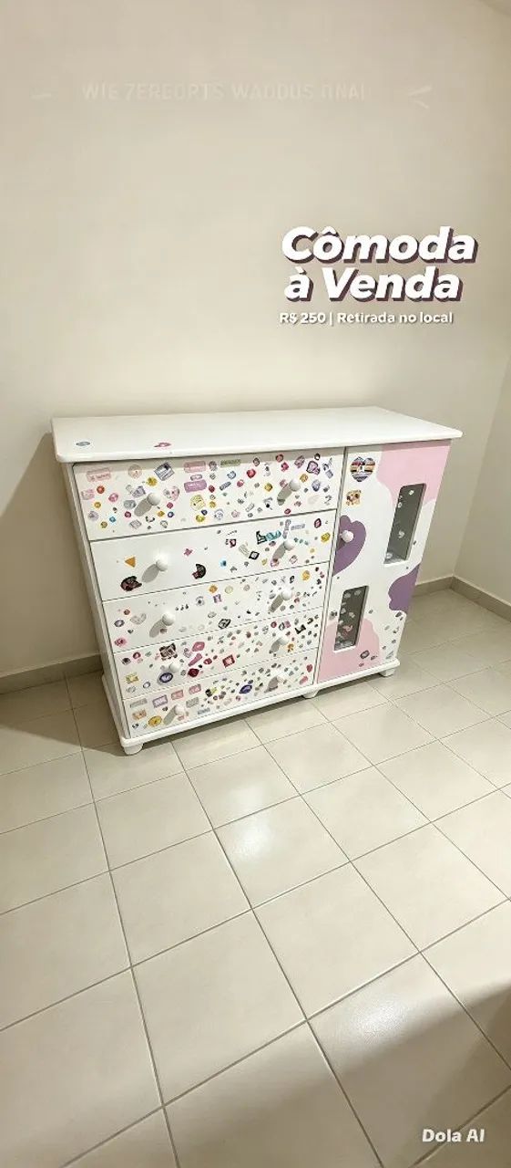 Vendo cômoda infantil 