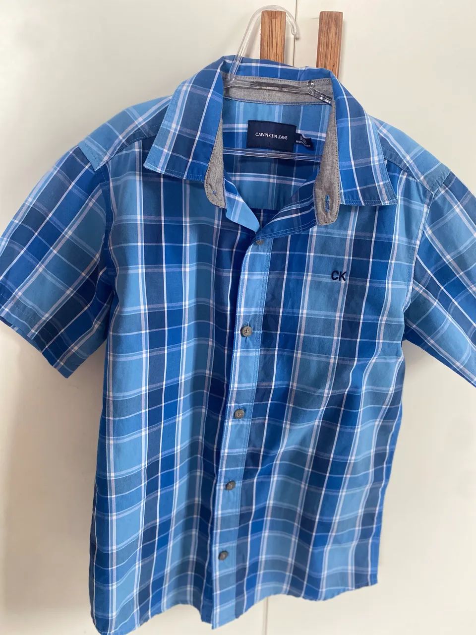 Camisa CalvinKlein Xadrez  - Foto 2