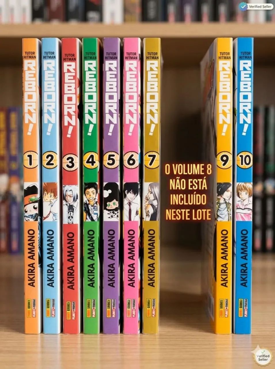 Reborn - volumes 1 ao 7 e 9 e 10
