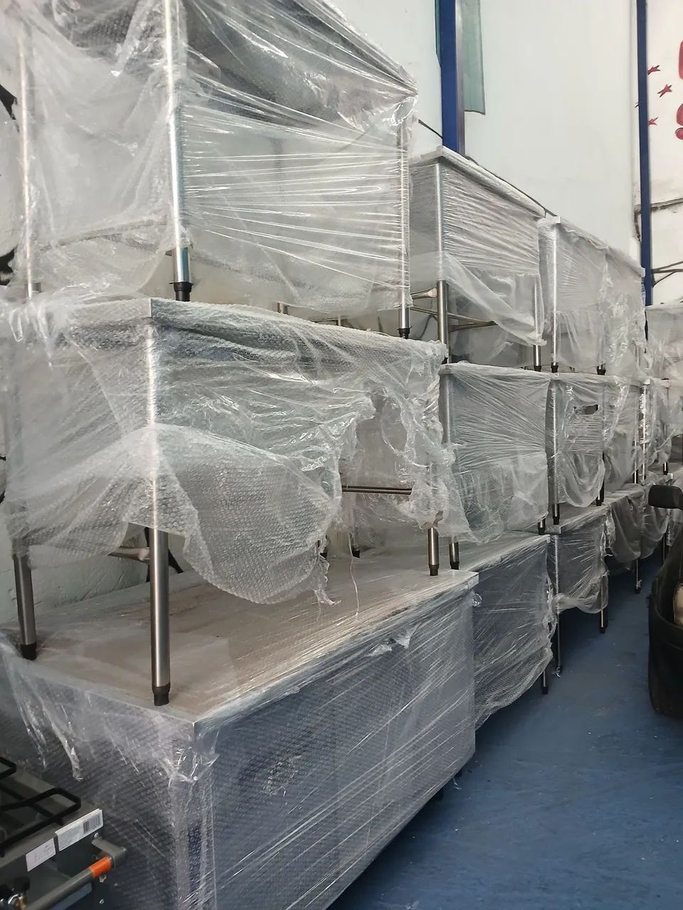 Mesa bancada inox profissional 1,90mt Nova  - Foto 5