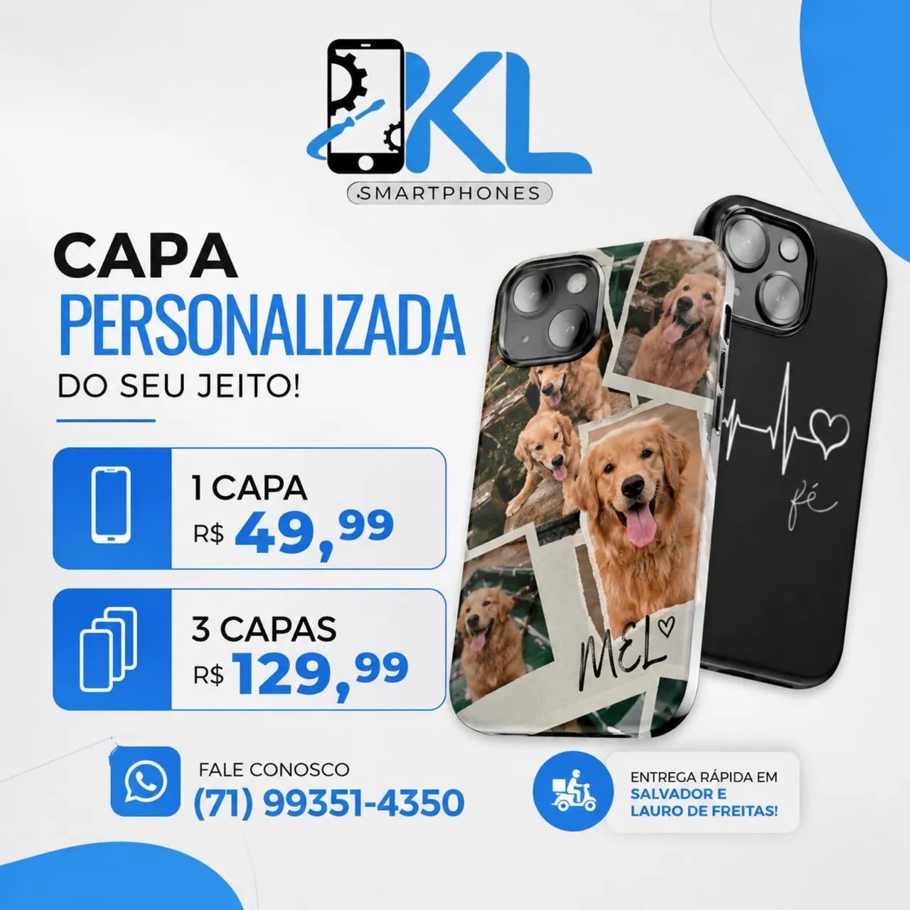 Capas personalizadas 