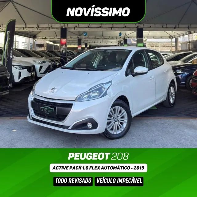 Peugeot 208 Active Pack 1.6 Flex 16V 5P Aut. 2019