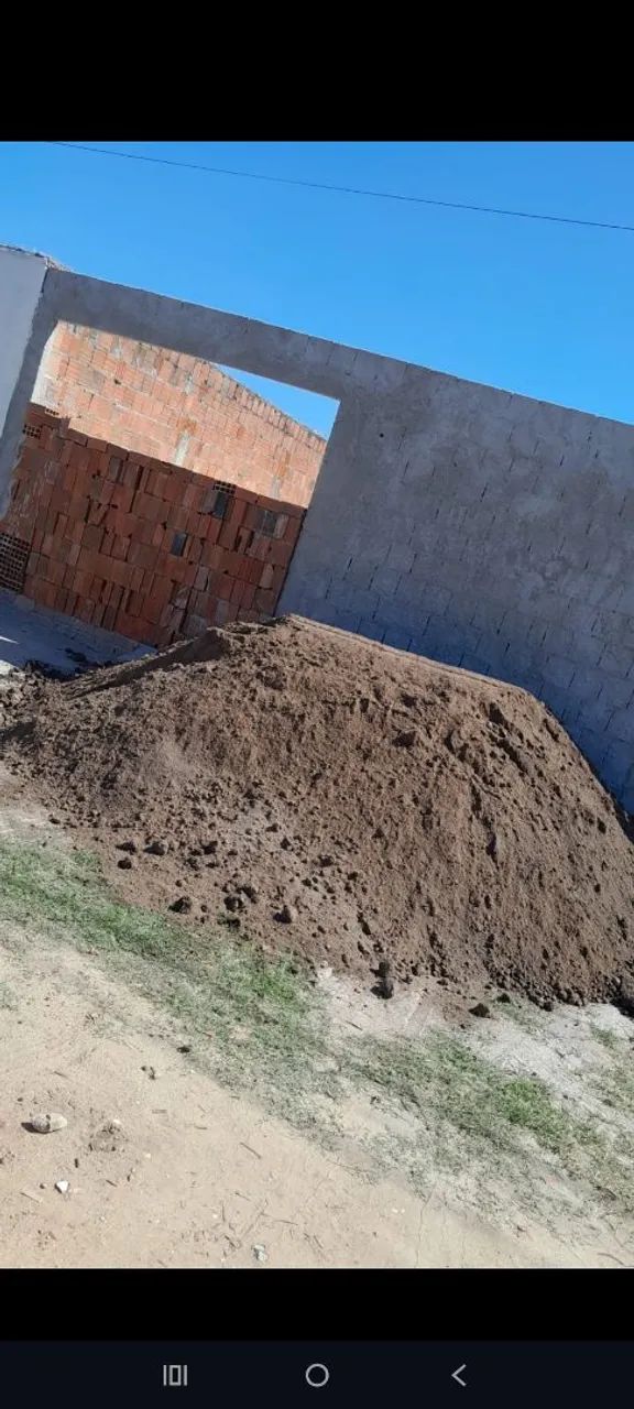 Materiais de construção Pedra alicerce, brita areia grossa e arisco