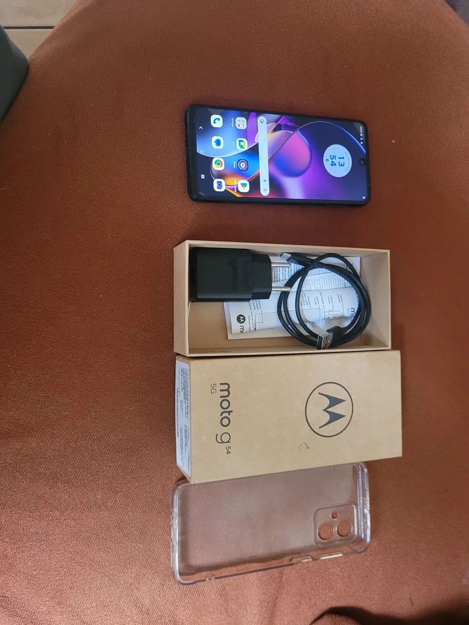 Lindo moto g 54 com caixa carregar  - Foto 5