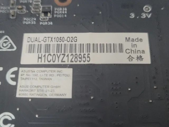 Placa de video GTX 1050 2GB Asus Branca - Foto 5