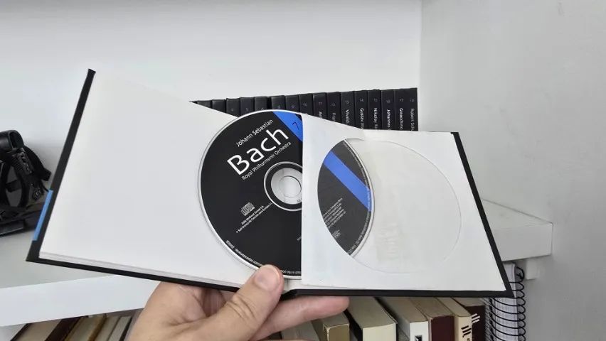 Coleção Completa Mestres da Música Clássica - 18 Livros + CDs (Impecável) - Foto 2