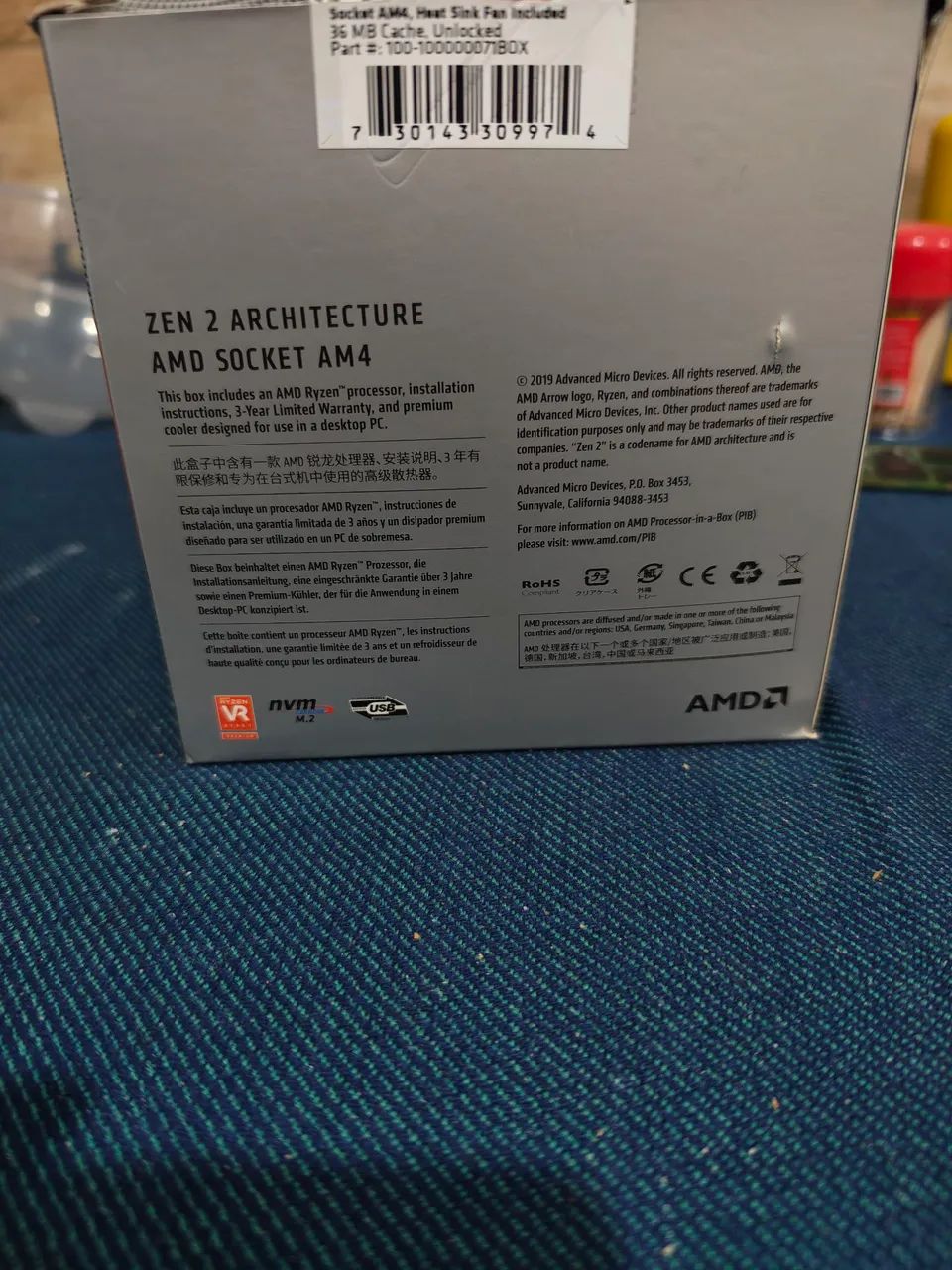 AMD Ryzen 7 3700X Processador de Pc - Foto 2
