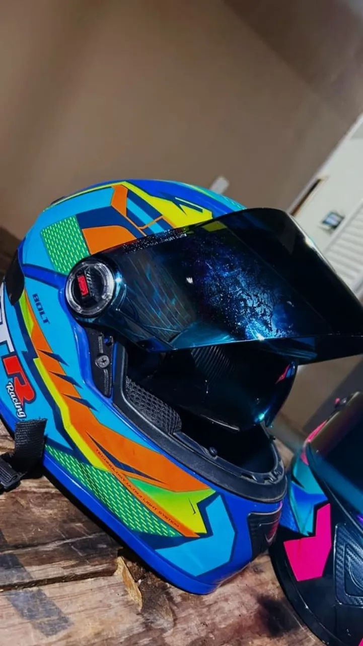 CAPACETE MOTO - Foto 3
