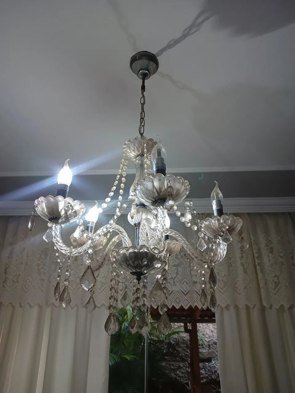 Lustre 5 lâmpadas E27 - Foto 2