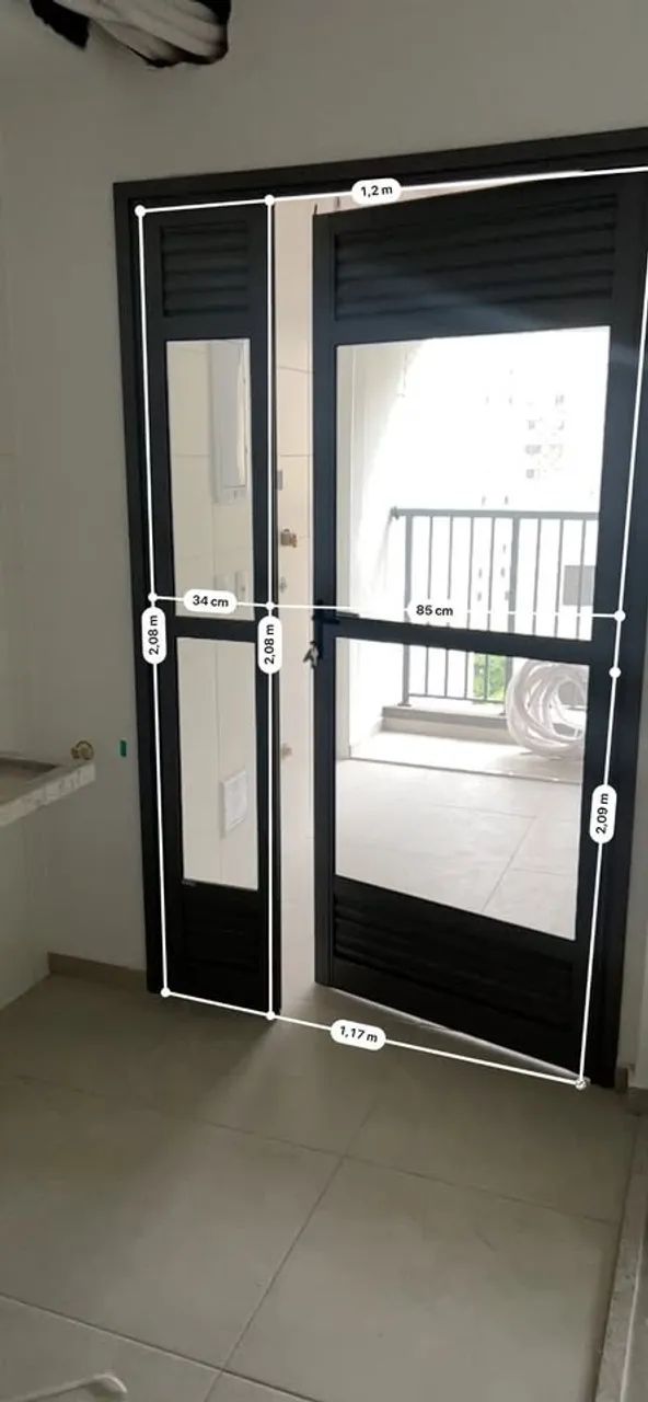 Porta de Alumínio com Vidro - Foto 4