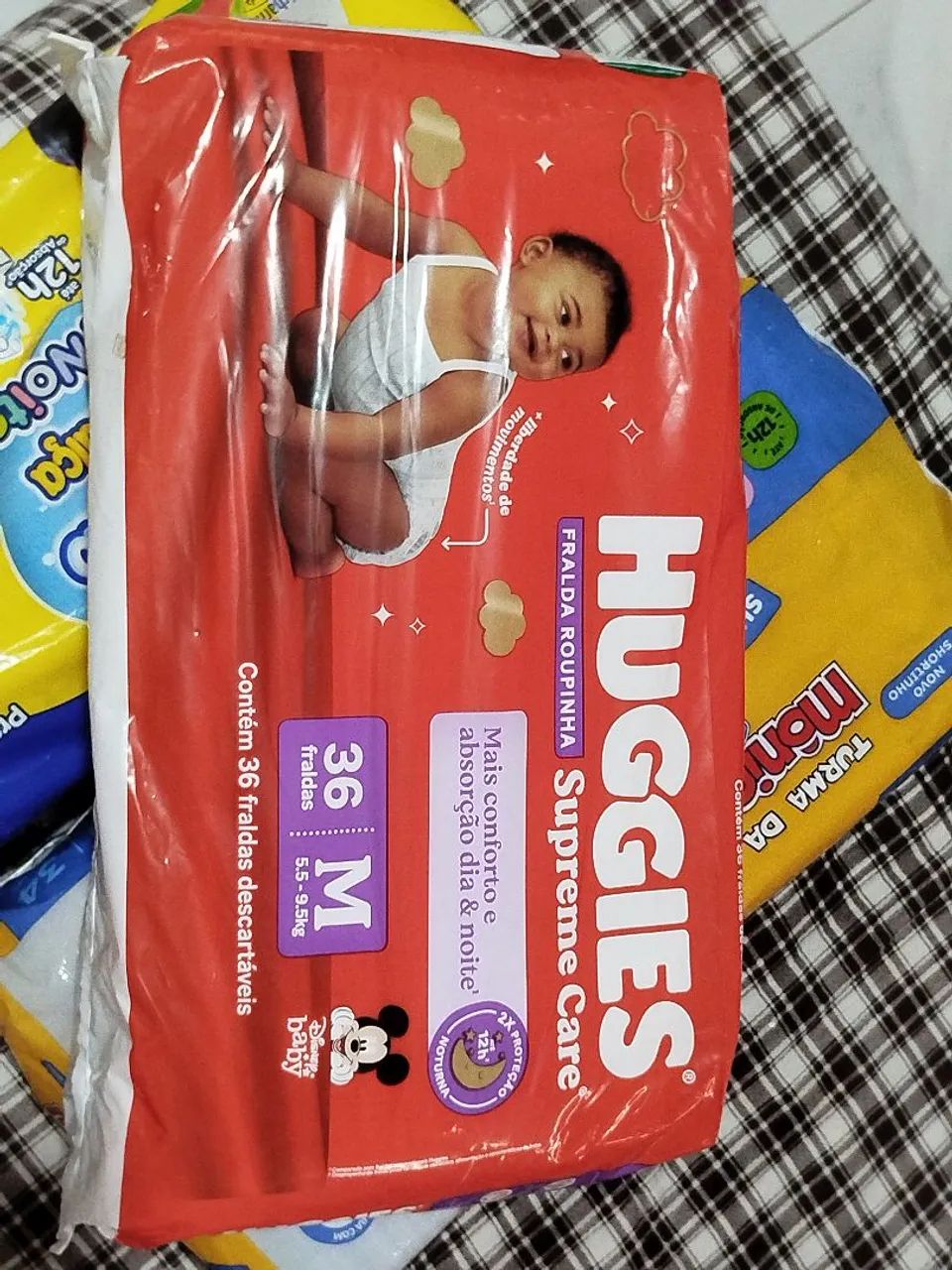Fraldas tamanho M - Foto 4