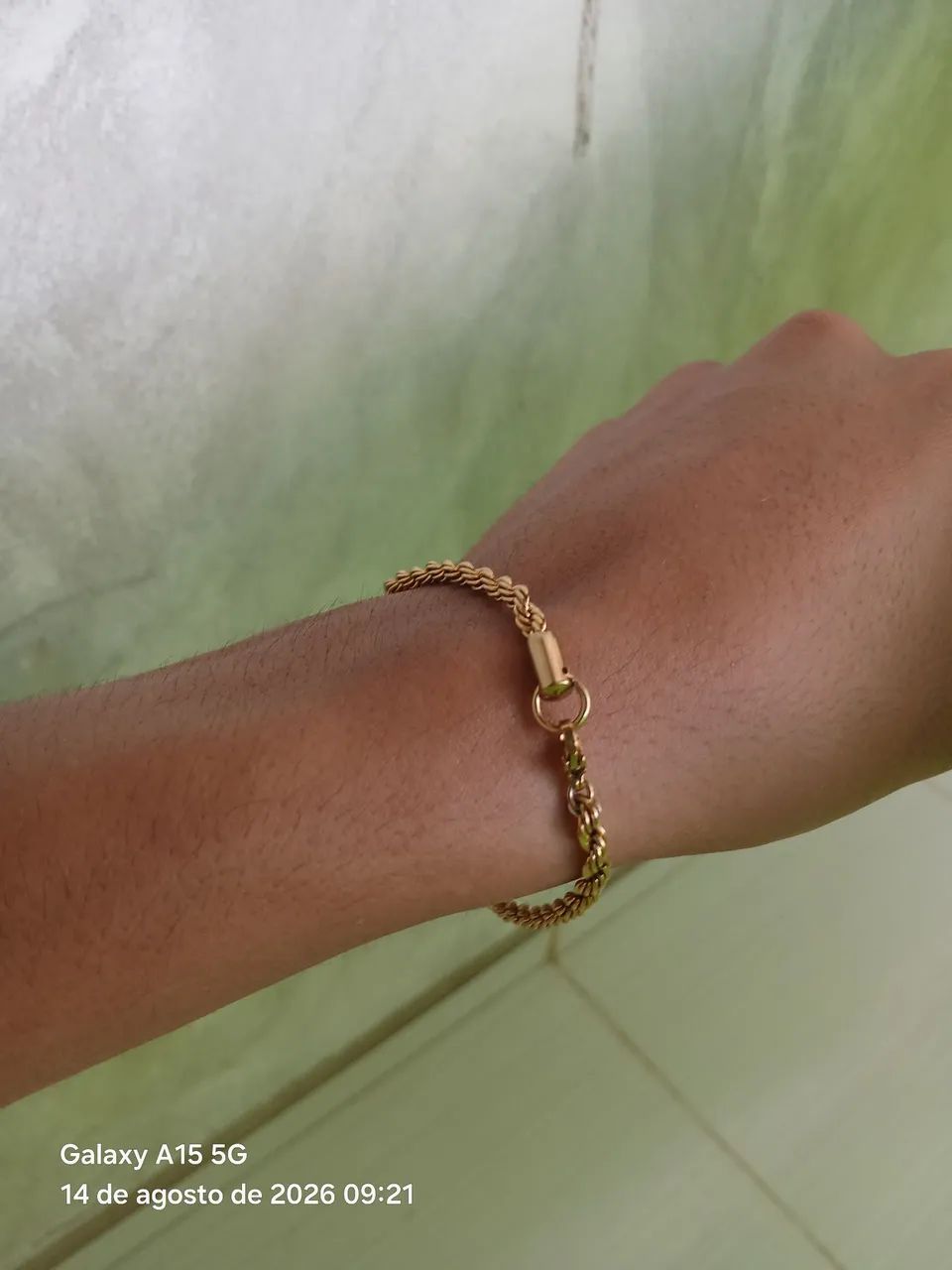 Pulseira de ouro 18k - Foto 2