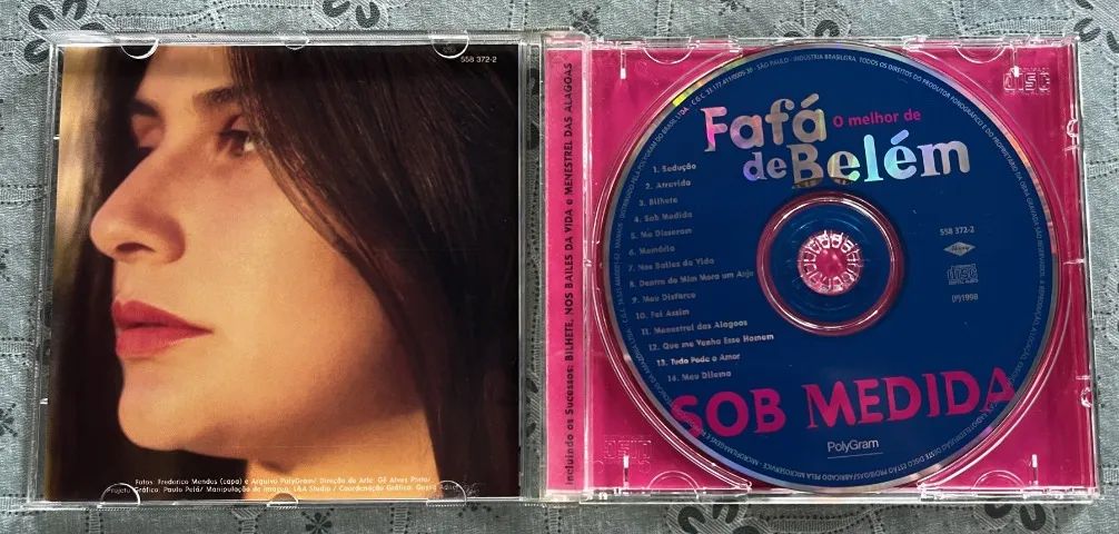 CD Fafá de Belém - Sob Medida - Plygram - Foto 3