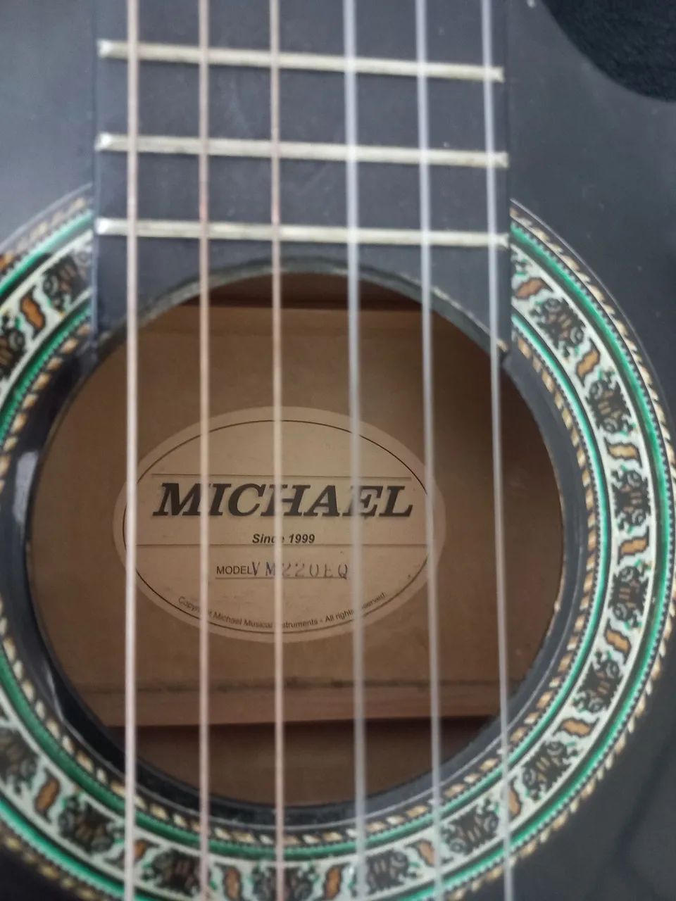 Violao eletrico Michael nylon  - Foto 4