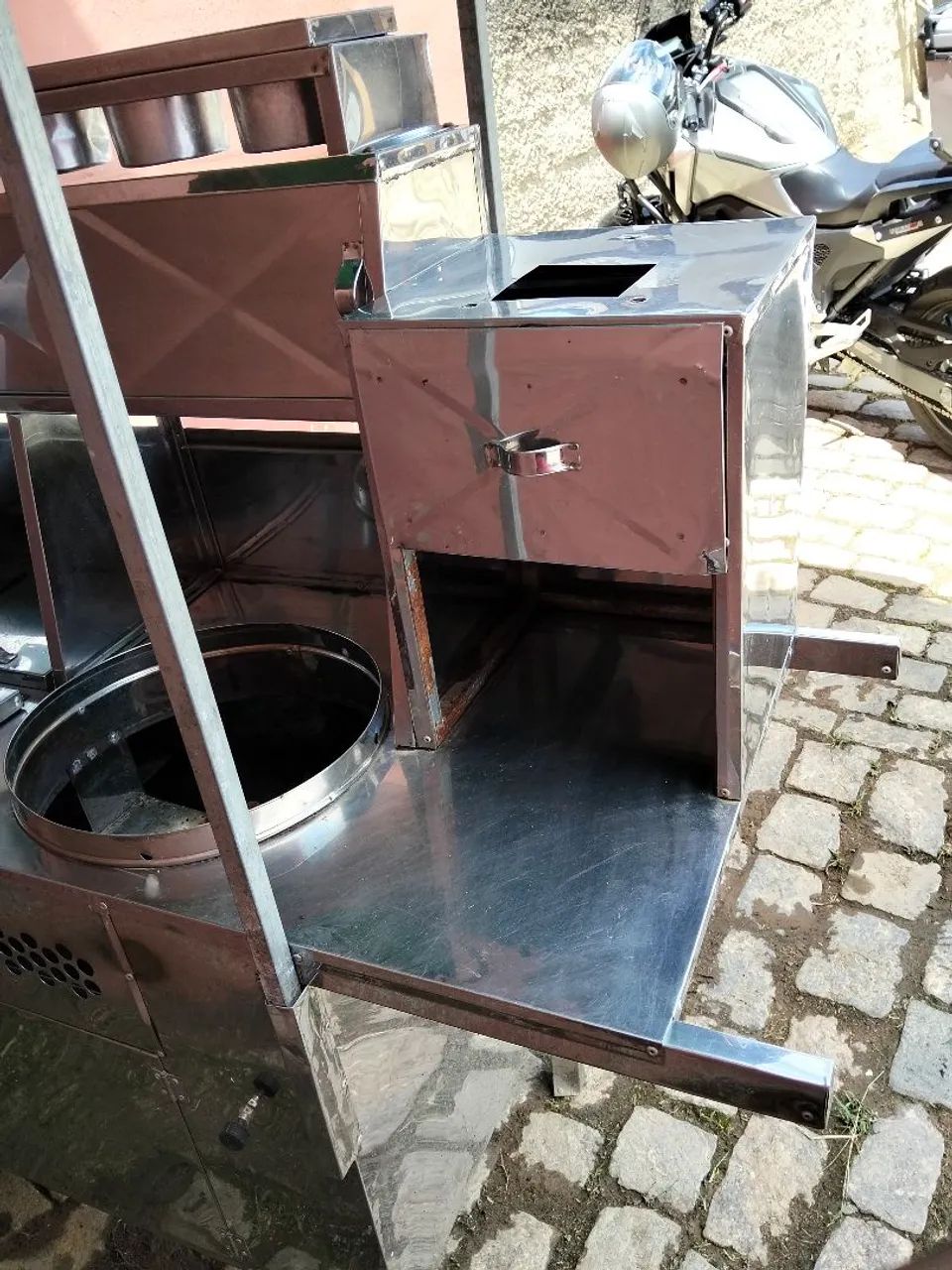 Carrinho 4x1 em inox - Foto 5