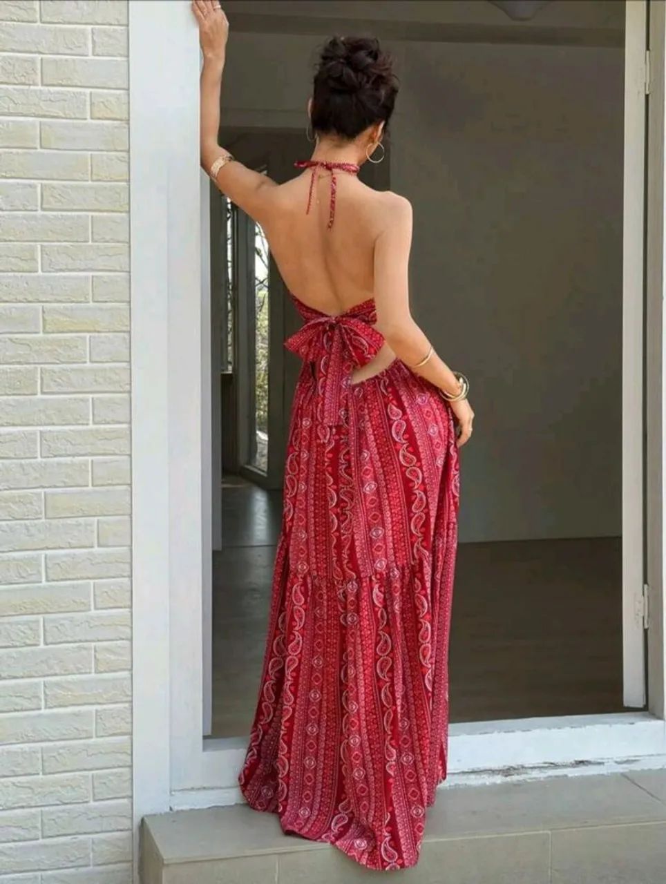 Vestido longo tamanho P  - Foto 3