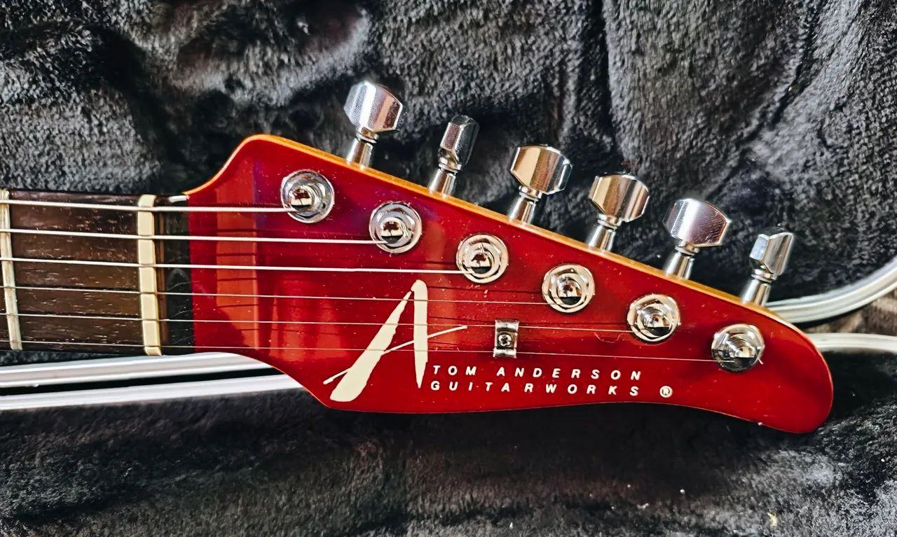Tom Anderson Classic S (1997) Translucent Plum (Case) - Foto 2