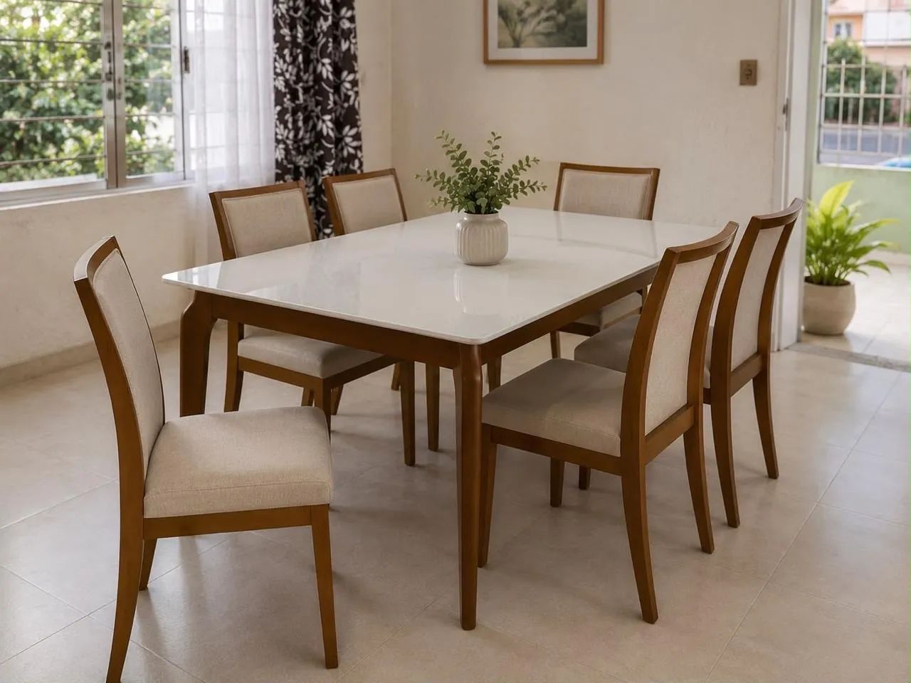 Mesa de Jantar com 6 cadeiras - Foto 2