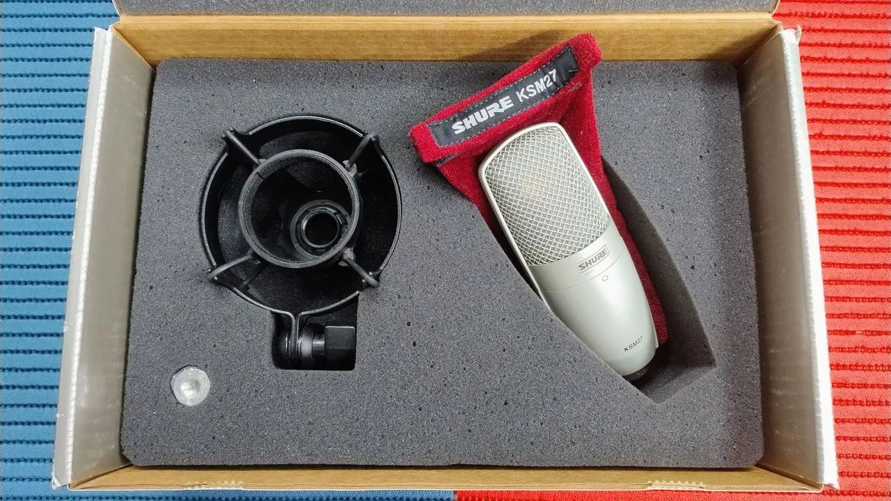 MICROFONE SHURE KSM27 - MADE IN USA