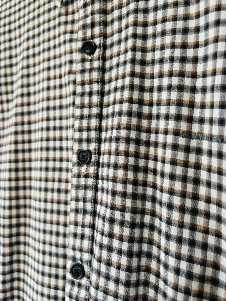 Camisa Social Xadrez - Calvin Klein - Foto 4